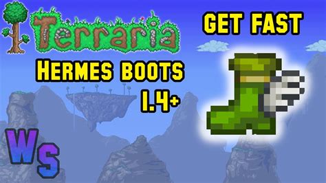 boots of hermes max level|how to get Hermes in terraria.